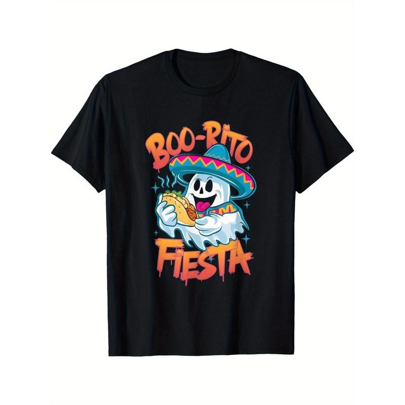 Blitto Carnival Cute Mexican ghost wearing a Blitto and sombrero T-shirt Made in USA Hoodie, Sweatshirt | DripVista.com