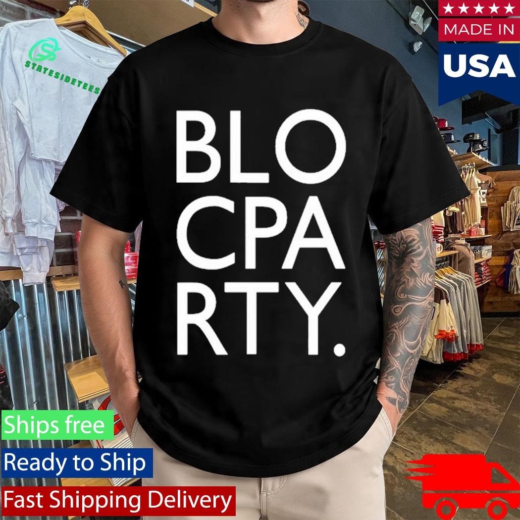 Bloc Party Logo Infill Shirt