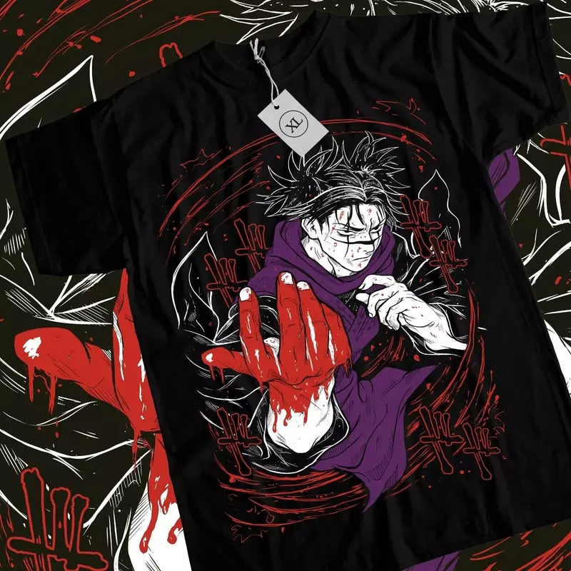 Bloody Choso Shirt, Jujutsu Kaisen Shirt, Anime Shirt, Top Menswear Hoodie, Sweatshirt | DripVista.com