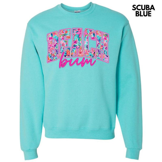 Blooming Beach Bum Sweatshirt 'NLB'