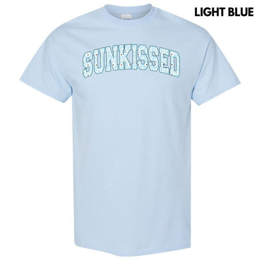 Blue Blossom Sunkissed Gildan Short Sleeve T-Shirt