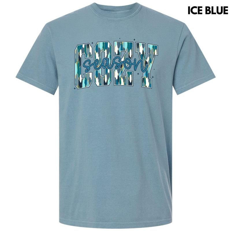 Blue Cozy Season Comfort Colors T-Shirt 'NLB' Hoodie, Sweatshirt | DripVista.com
