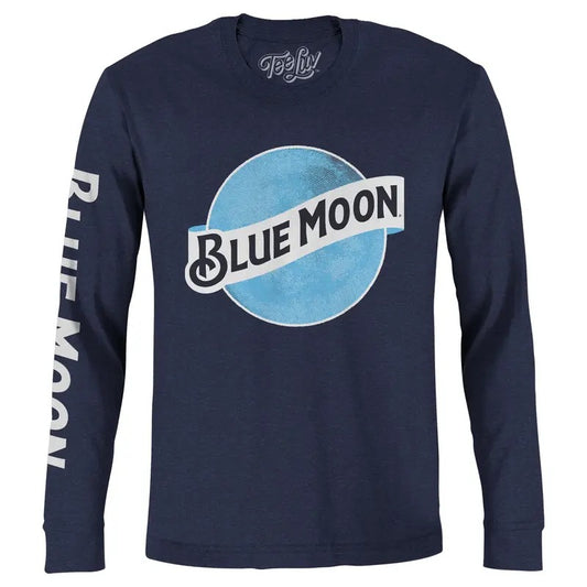 Blue Moon Long Sleeve T-Shirt - Navy
