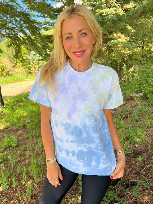Blue Slushie Tie-Dye Tee