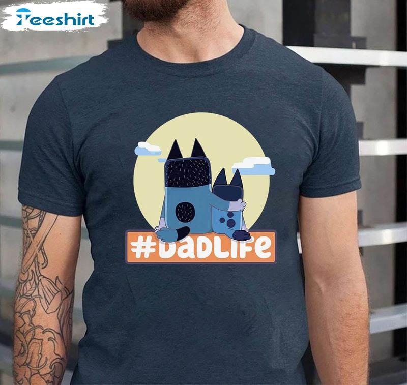 Bluey Dadlife Bandit Heeler Shirt