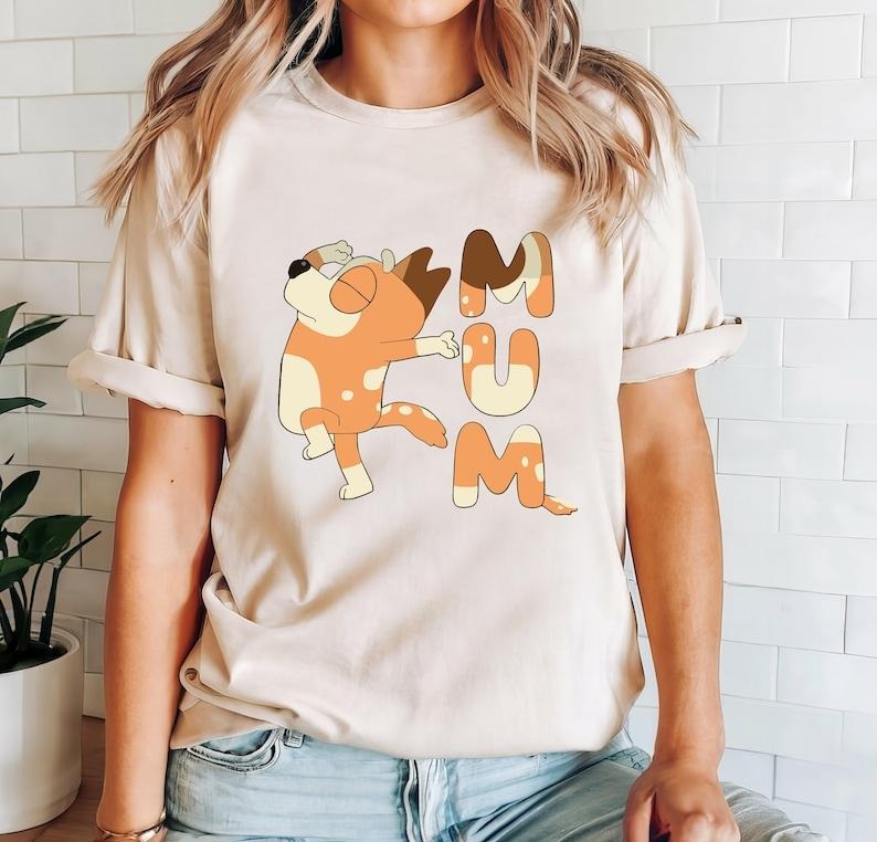 Bluey Family Shirt, Bluey Mom Shirt, Bluey Dad Shirt, Bluey Era Shirt, Bluey Cartoon Shirt, Bluey Birthday Party Shirt,...