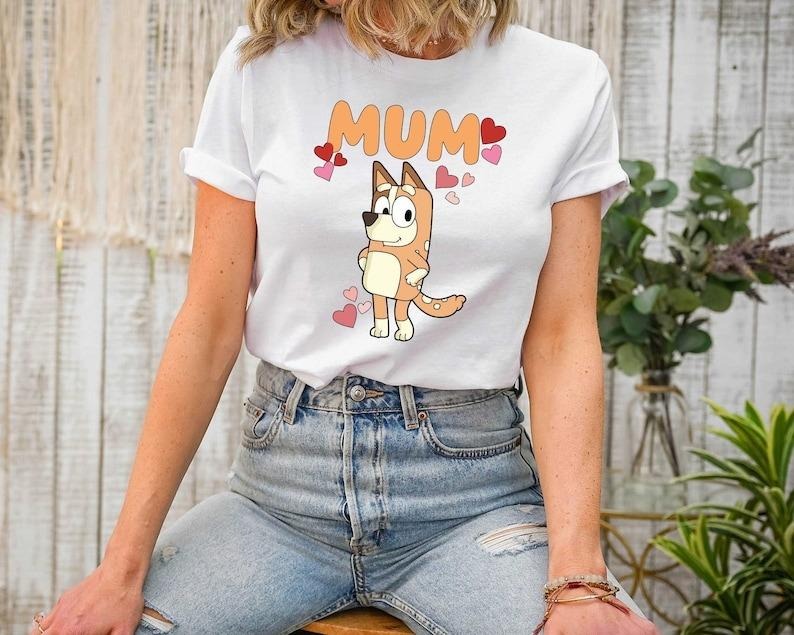 Bluey Family, Mum Dog Birthday Party Shirt Hoodie, Sweatshirt | DripVista.com