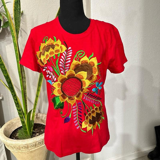 Blusas para dama bordadas Cotton