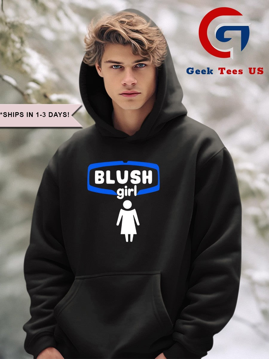 Blush girl icon shirt