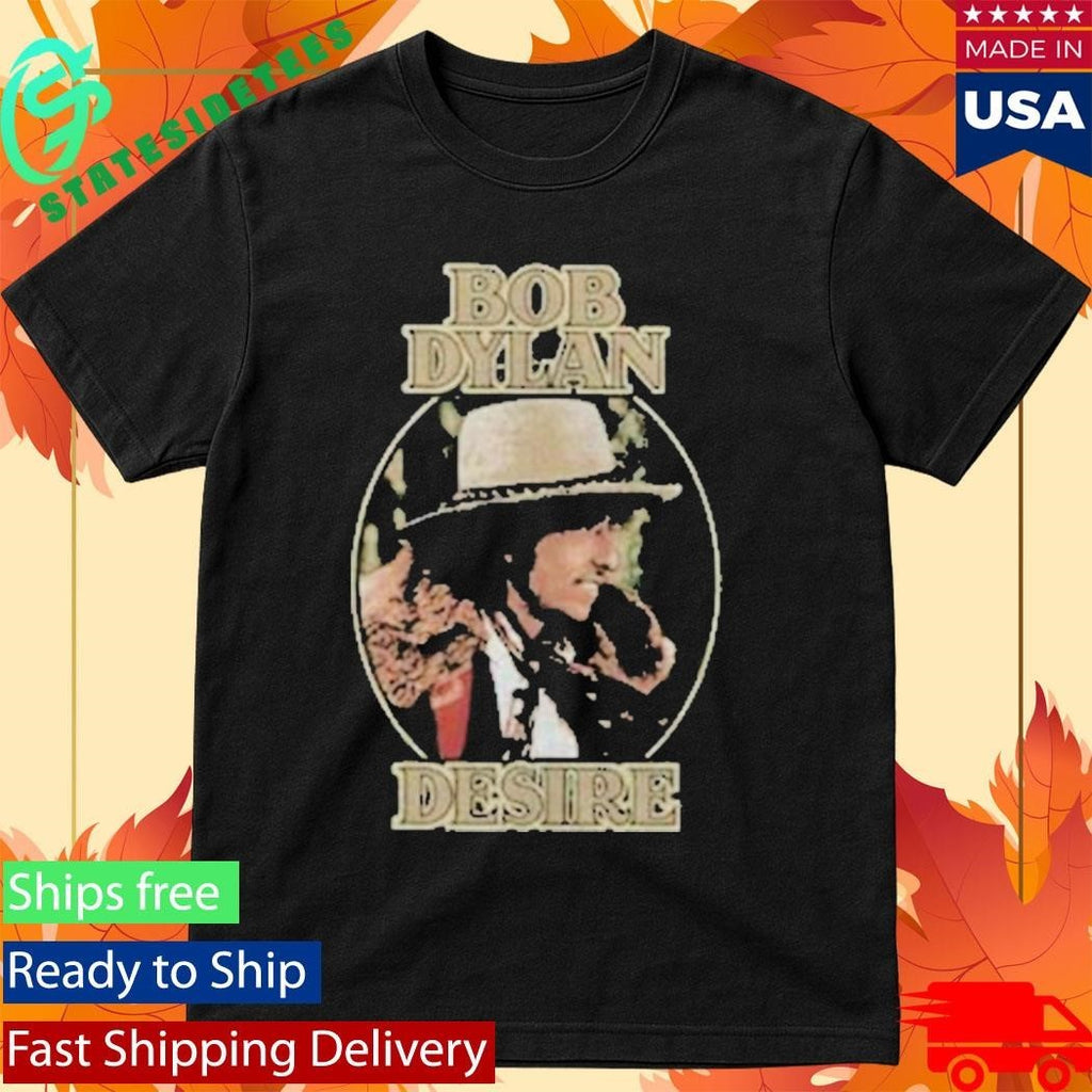 Bob Dylan Desire Black Shirt