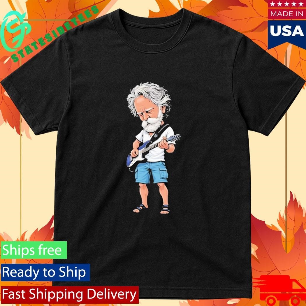 Bob Weir Guitar Illustration Shirt