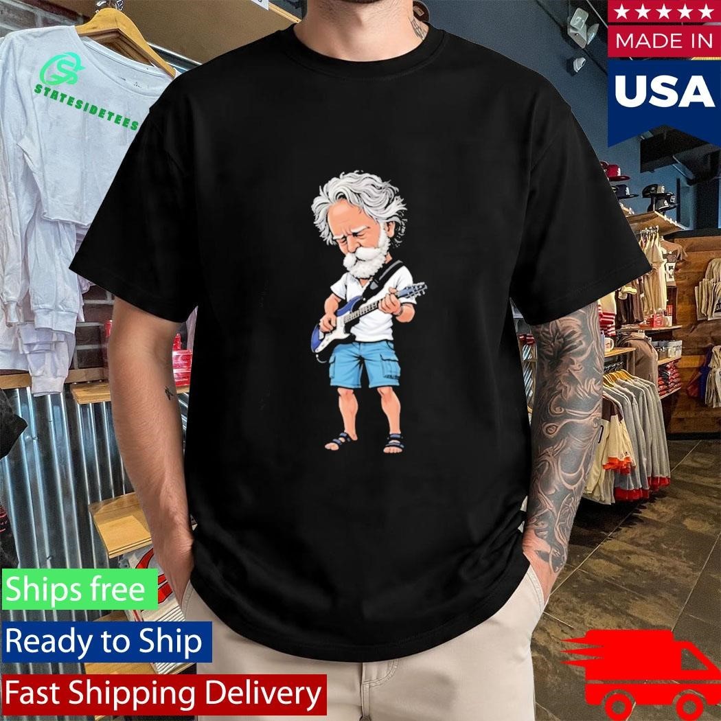 Bob Weir Guitar Illustration Shirt