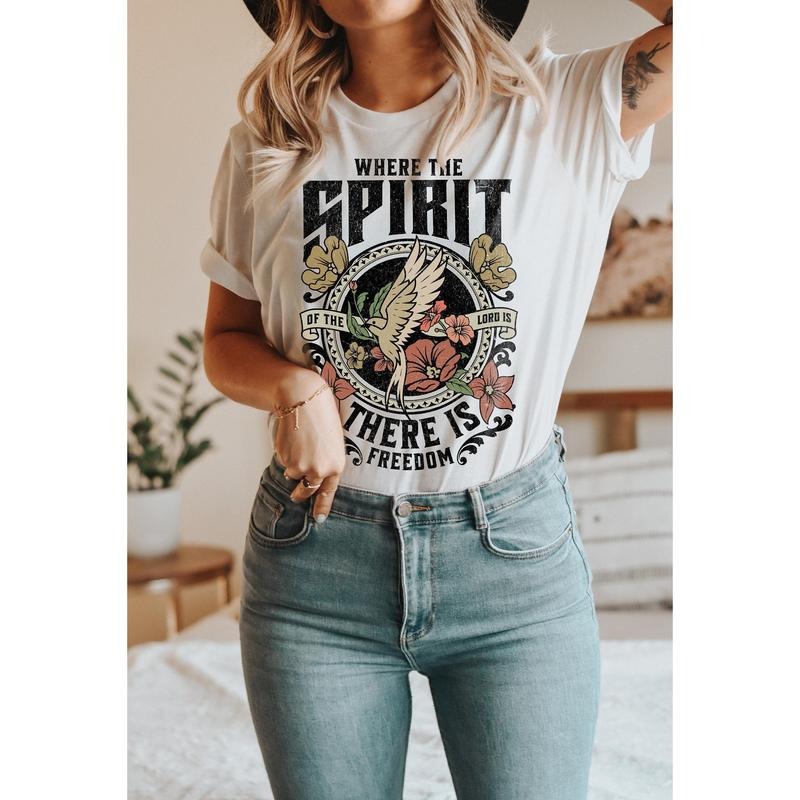 Boho Christian Shirts Bible Verse Christian T Shirts Jesus Shirt Religious Shirt Christian Apparel Christian Concert...