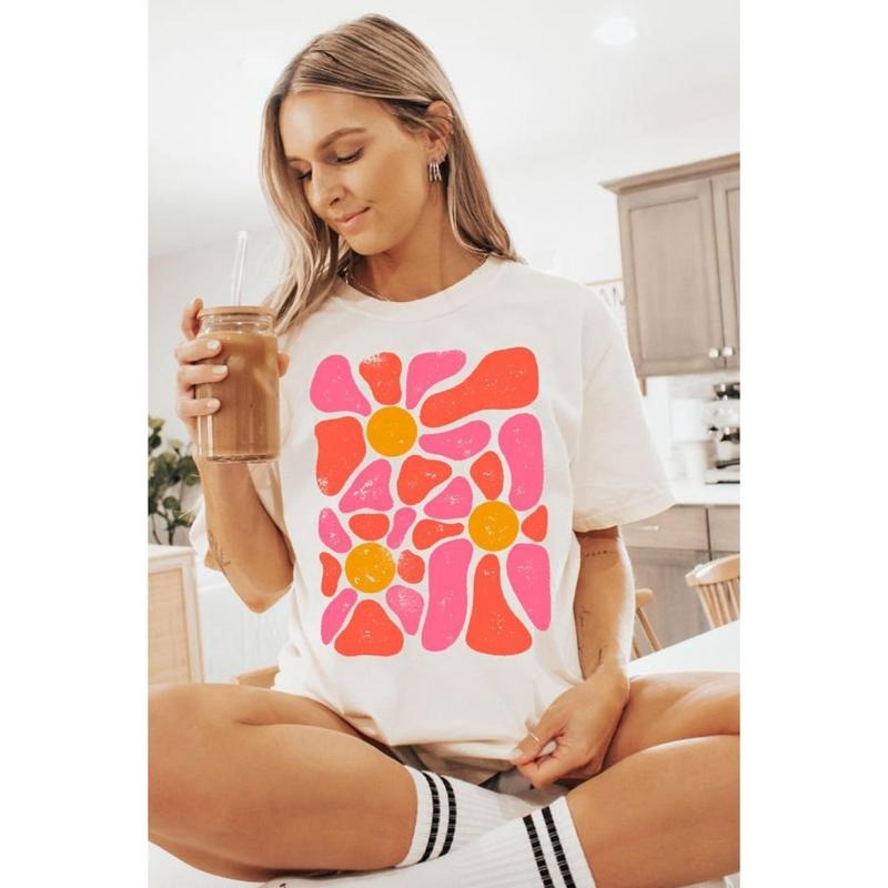 Boho Floral Shirt, Flower Power shirt, Flower Shirt, Gift for Women, Ladies Shirt, flowers lover shirt, Wild Flowers Shirt