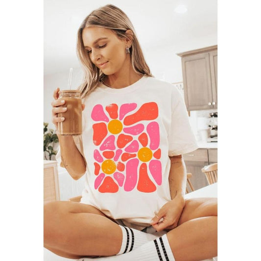 Boho Floral Shirt, Flower Power shirt, Flower Shirt, Gift for Women, Ladies Shirt, flowers lover shirt, Wild Flowers Shirt