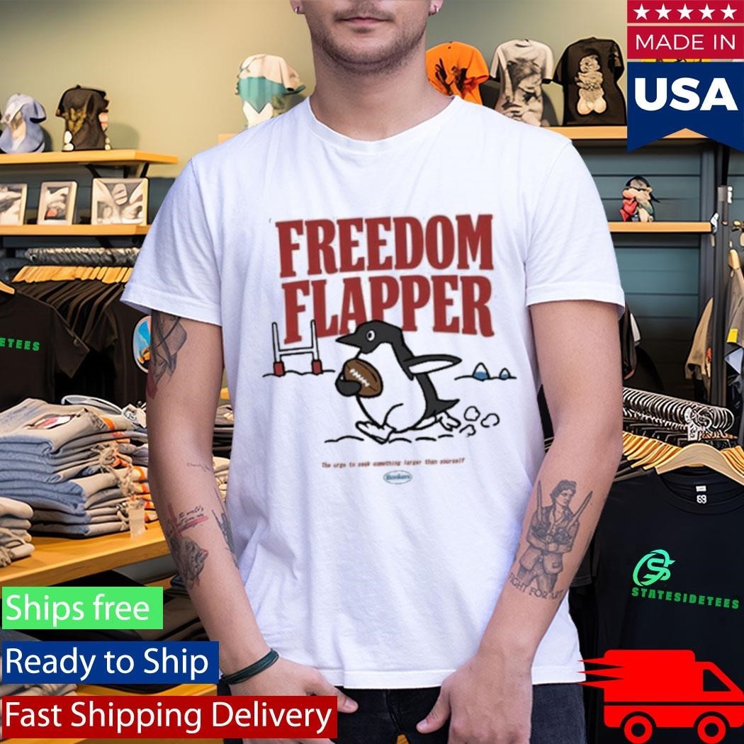 Bonkers Corner Freedom Flapper Penguin Shirt