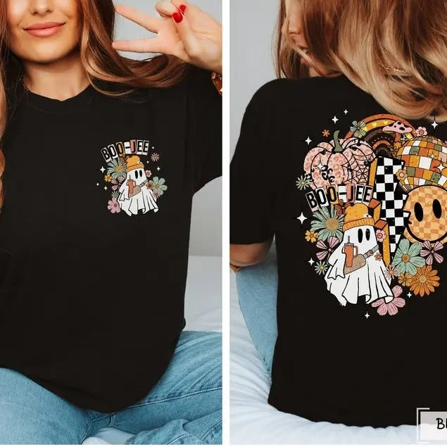 Boojee Ghost Shirt, Boojee Shirt, Boo Jee Shirt, Spooky Season Ghost Shirt, Spooky Vibes Shirt, Halloween Gifts