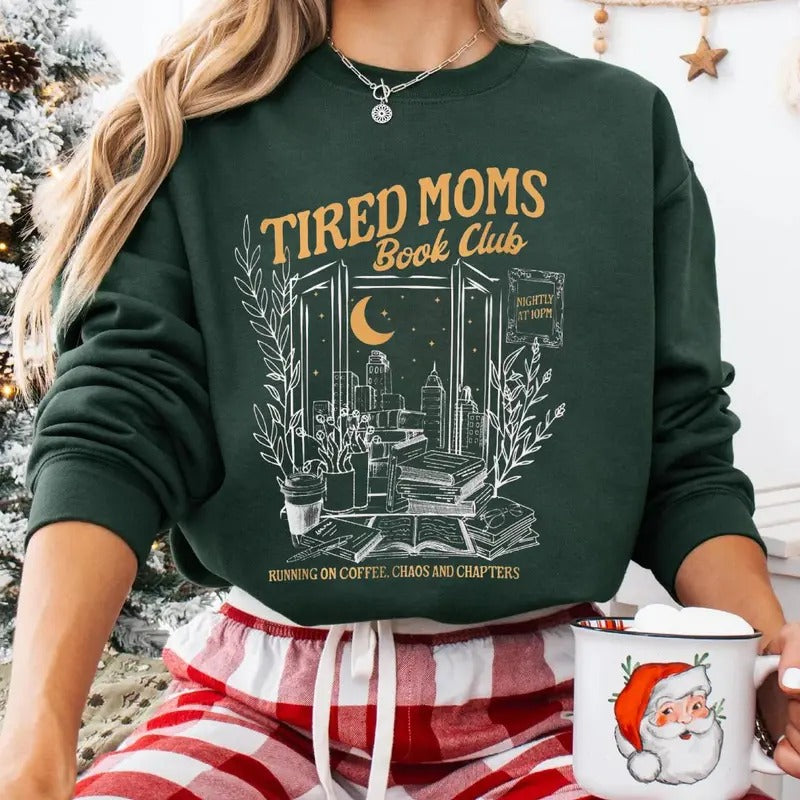 Book Mom Sweatshirt, Homebody Club Bookish, Book Lover Sweater, Booktrovert Gift T-Shirts, Hoodie | DripVista.com