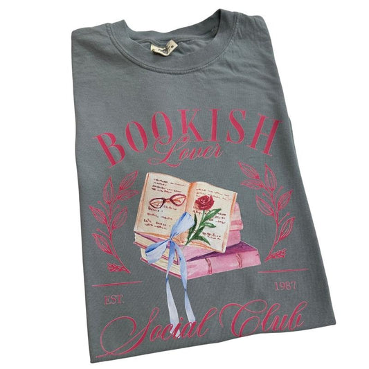 Bookish Social Club Comfort Colors T-Shirt 'NLB'