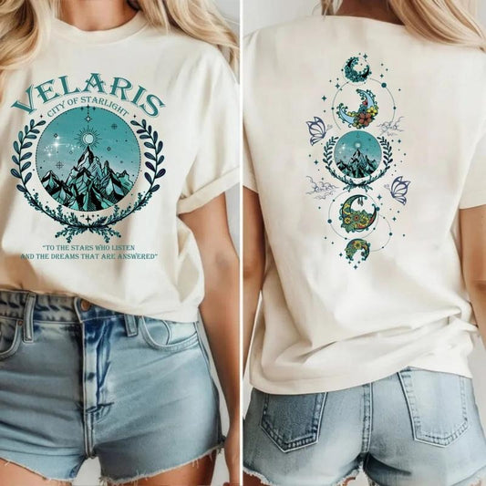 Bookish T Shirt, Acotar Velaris City Of Starlight Shirt, Quote Bookish Gift, Sarah J Maas Shirt, Book Lover Gift, Unisex Sweater Pullover Teestyle{n002}2