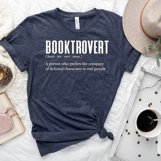 Booktrovert T-shirt, Definition Shirts, Nerd Tshirt, Bookish Shirts, Teacher Tshirt, Librarian Shirt, Book Nerd Shirt,library Lover,bookworm