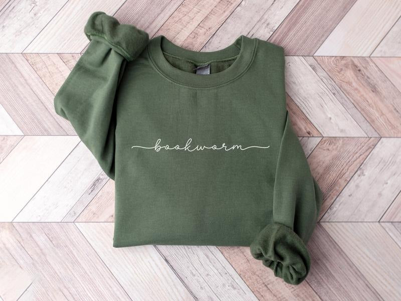 Bookworm Sweatshirt, Bookish Sweatshirt, Librarian Shirt, Book Lover Tee, Gift for Bookworm, Reading Shirt, Book Shirt, Teacher Gift, Bookish Shirt