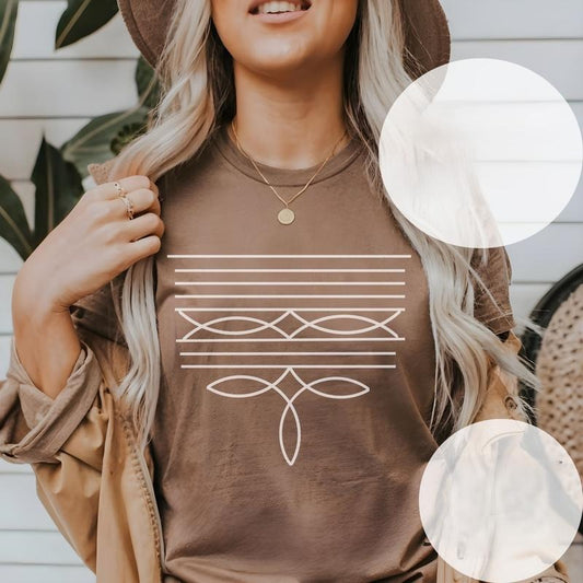 Boot Stitch Comfort colors Design T-shirt Country Western Pullover Music Festival Shirt Cowgirl Birthday Gift Cowboy Boot Country Rodeo, western outfits, western outfit women