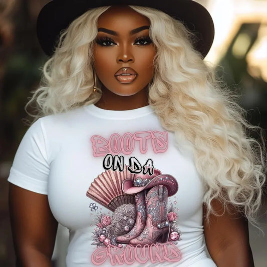 Boots On The Ground T-shirt, Where Them Fans At Shirt, County Line Dance Tees, Girl Grab Your Fans T-shirt, Western Cowgirl Shirt, Gift for Her