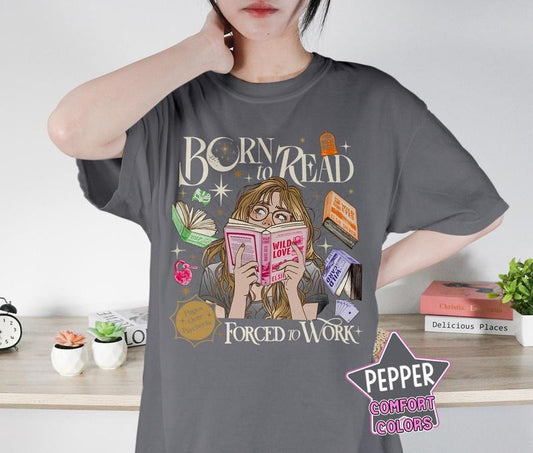 Born To Read Forced To Work Shirt, Wild Love Shirt, Wild Rose Records, Wild Side, Elsie Silver Merch
