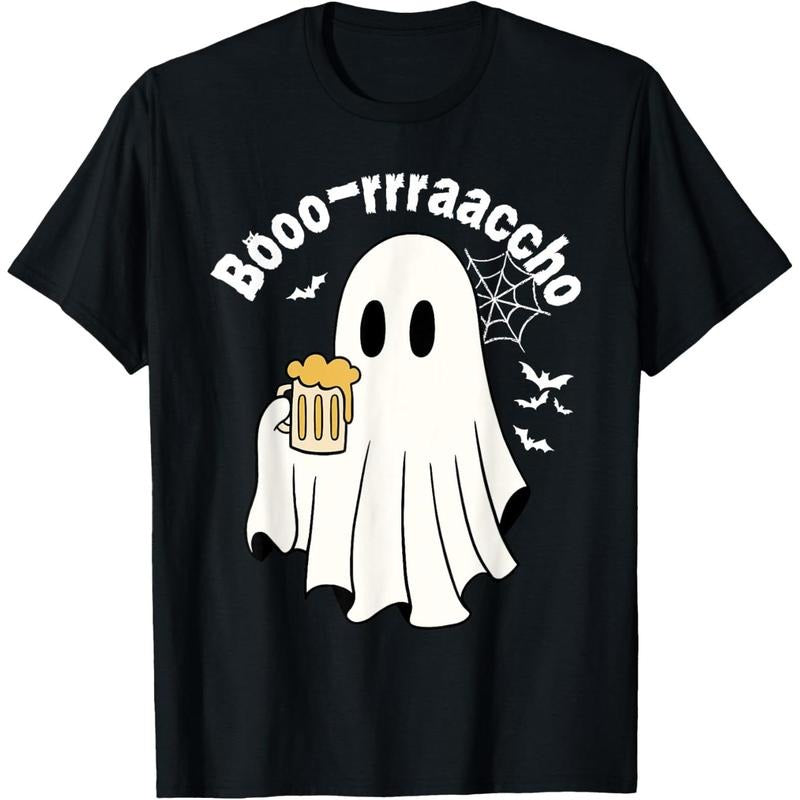 Borracho Halloween Drink Beer Mexican Drunk Ghost Spanish T-Shirt made in us Hoodie, Sweatshirt | DripVista.com