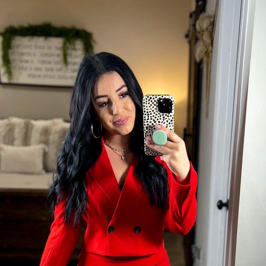 Boss Babe Behavior Blazer Set