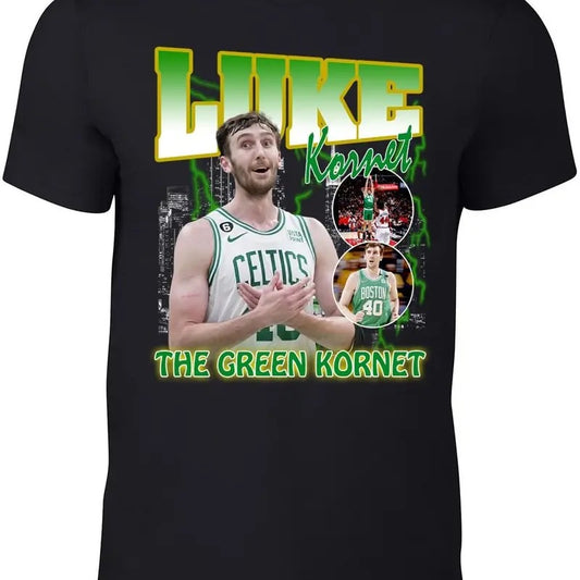 Boston Luke Kornet Bootleg Style T-Shirt