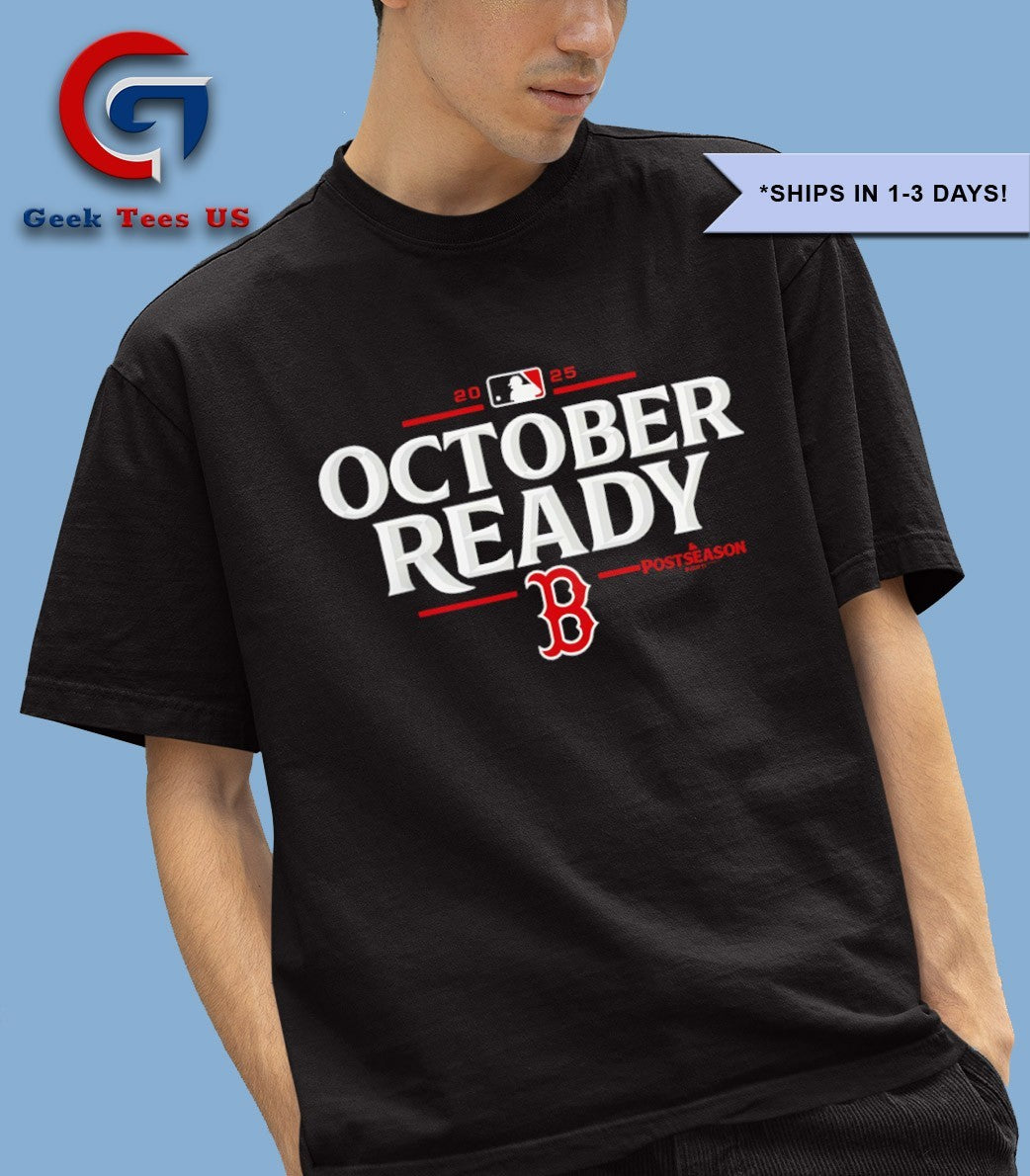 Boston Red Sox 2025 October Ready MLB Postseason shirt