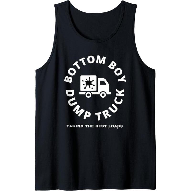 Bottom Boy Dump Truck Gay Muscle Daddy Bear Pride LGBTQ Tank Top Men'S Tank Top - Relaxed Style for Everyday - Various...