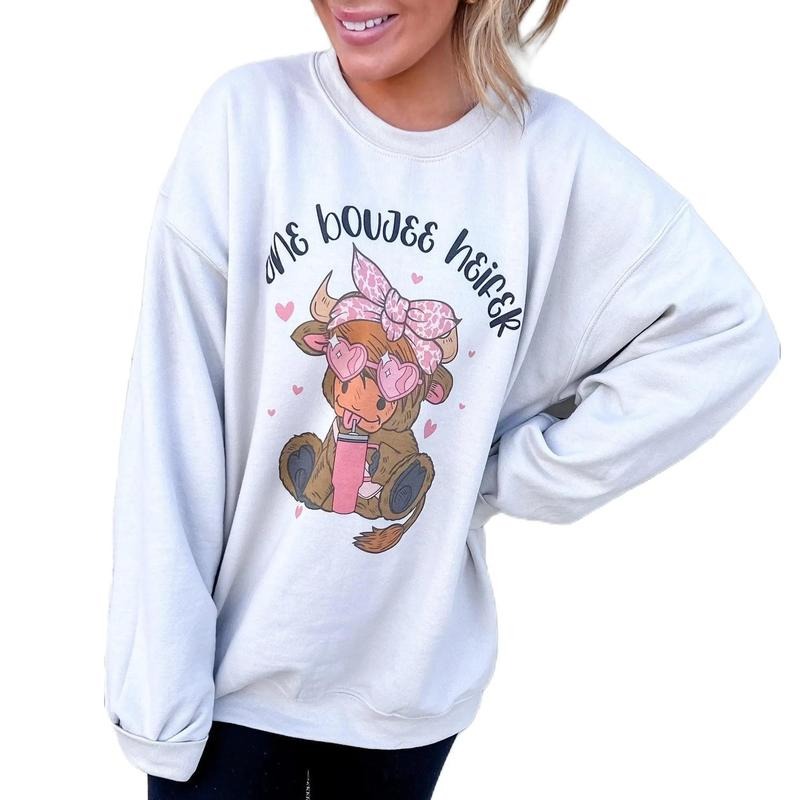 Boujee Heifer Graphic Top