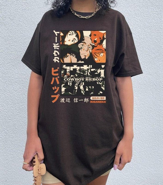 Bounty hunter Vintage Cowboy Bebop IKIGAISEKAI T-shirt