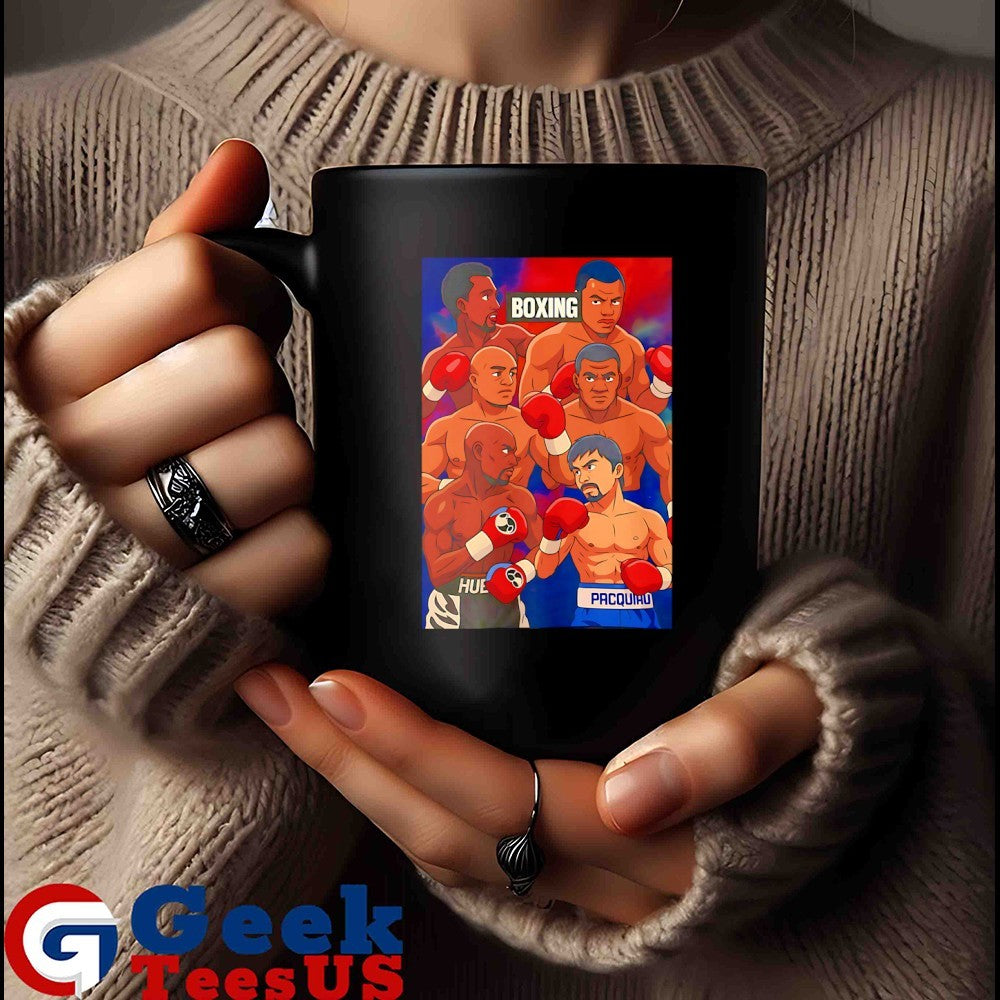 Boxing inspired graphic shirt