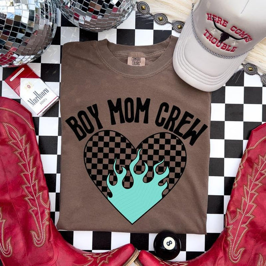 Boy Mom Crew DTF Transfers - THIS IS NOT A SHIRT