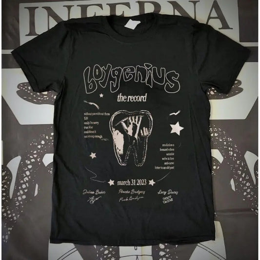 Boygenius T Shirt, The Record Rock Music Tour 2023 Unisex T Shirt W02440