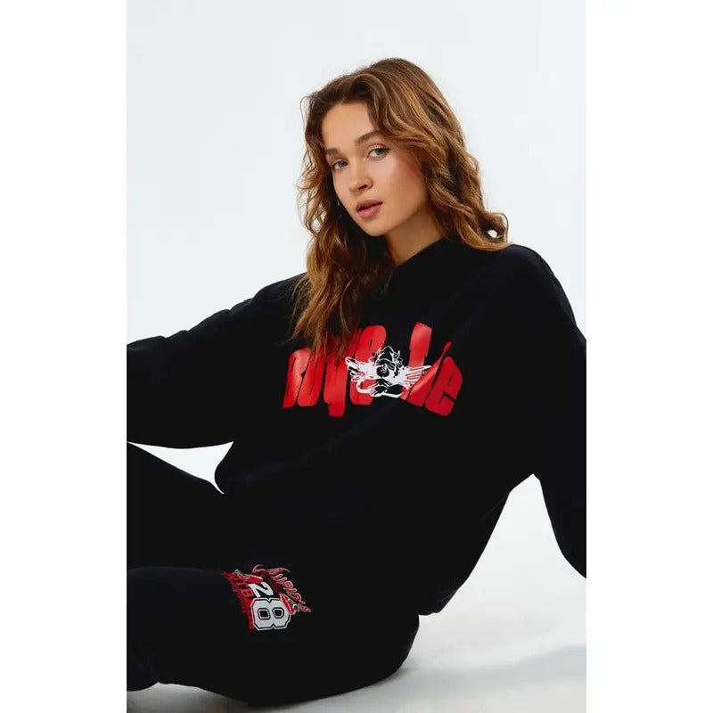 Boys Lie Women's Pregame Boyfriend Hoodie T-Shirts, Sweatshirt | DripVista.com
