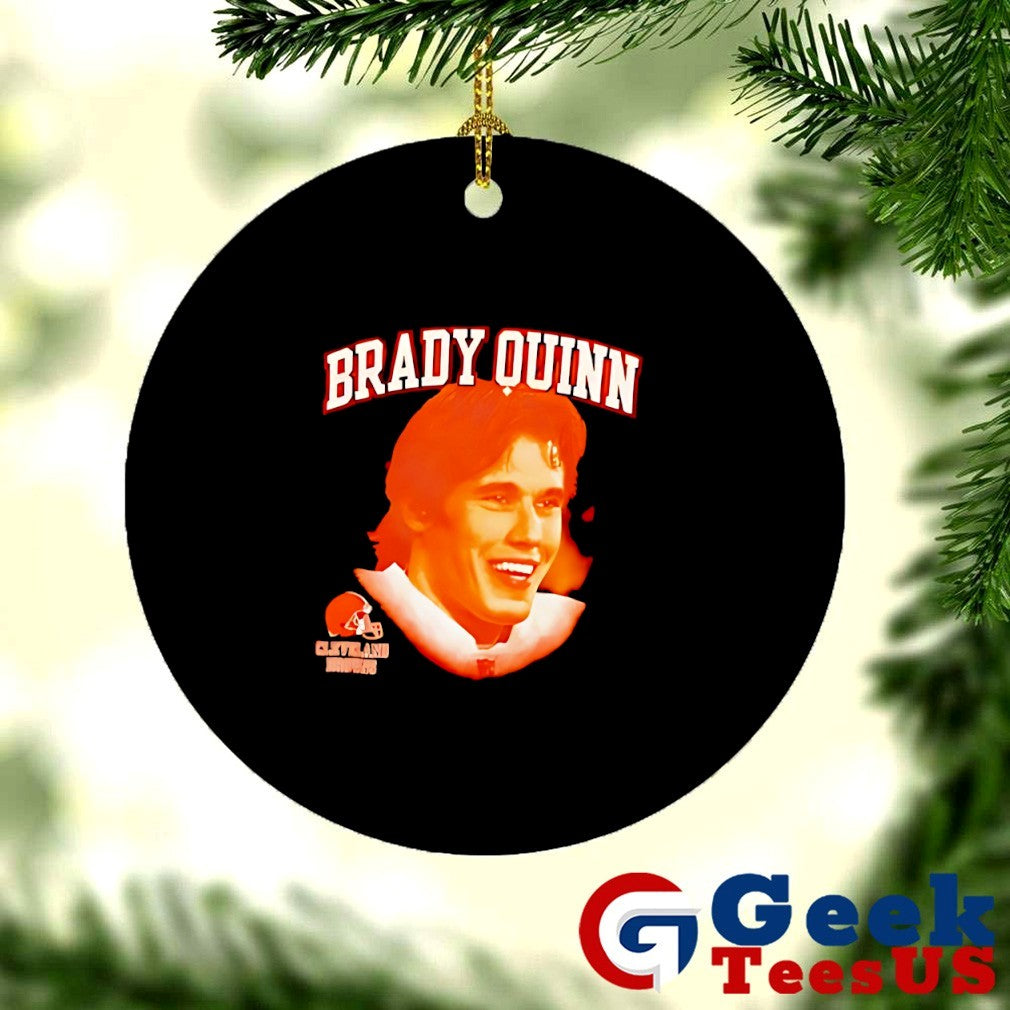 Brady Quinn Cleveland Browns portrait vintage shirt