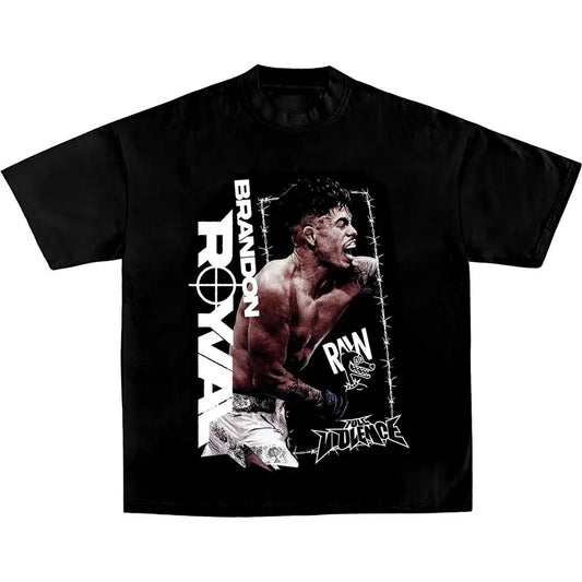 Brandon Royval TEE, Boxing T-shirt, Boxer Tee, Sports Shirt, UFC Shirt, Workout T-shirt, Gift for Him Gift For Her Hoodie Sweatshirt Crewneck Cotton Menswear Top