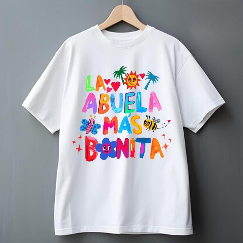 Breathing styles Abvela Mas B0nita, Abvela Latina TNF Graphic Tee Pure Cotton Fabric Casual Crew Neck T-Shirt Trendy Tops...