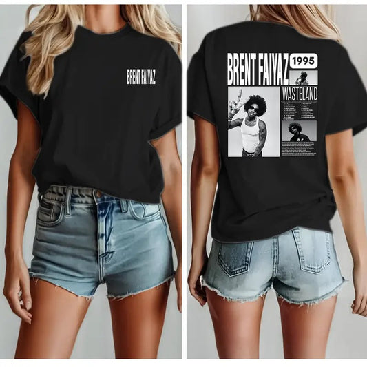 Brent Faiyaz Wasteland Album T-Shirt Multi Colors Available Unisex Men's Women's T-Shirt Size, S - 4xl, Womenwear