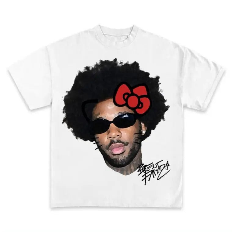 Brent Faiyazzz  Kitty Cute Graphic Tee Hoodie, Sweatshirt | DripVista.com