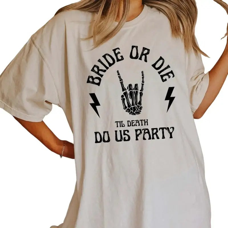 Bride Tribe Shirt, Bachelorette party T-Shirt Sweatshirt Hoodie | DripVista.com