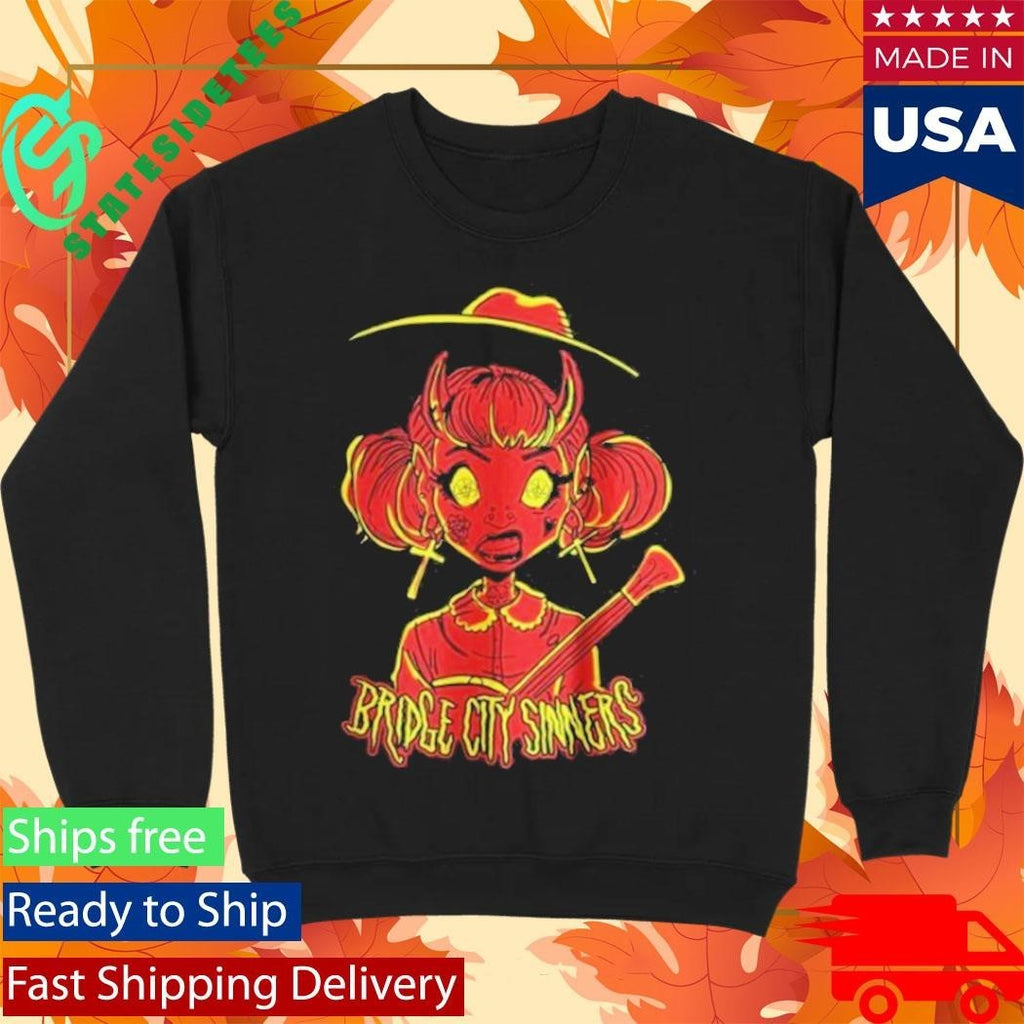 Bridge City Sinners Wild Child Red Shirt