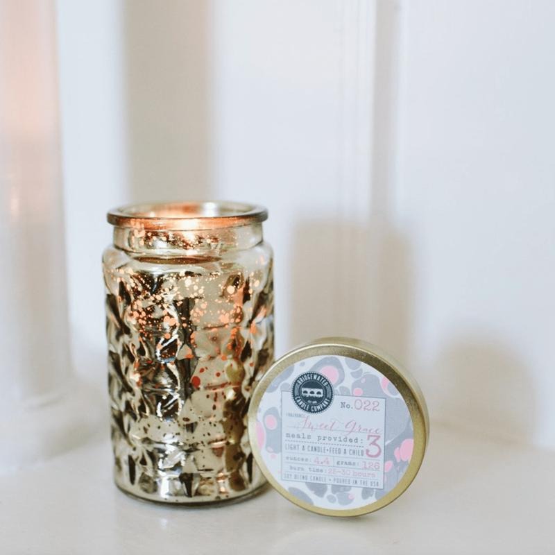 Bridgewater Sweet Grace Small Gold Candle