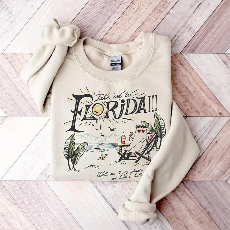 Bring mich nach Florida Shirt, Sommerferien Shirt, Mädchen Reise Shirt, Tropischer Urlaub Shirt, Mädchen Reise passendes Shirt, Geschenk für sie