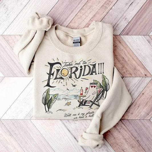 Bring mich nach Florida Shirt, Sommerferien Shirt, Mädchen Reise Shirt, Tropischer Urlaub Shirt, Mädchen Reise passendes Shirt, Geschenk für sie